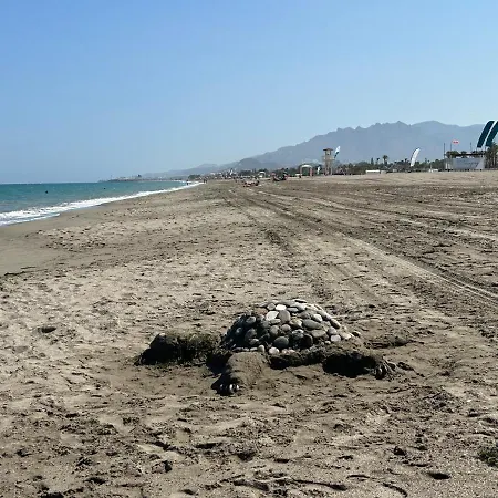 Atico Junto Al Mar,acceso Directo A La Playa,jardines De Nuevo Vera,wifi * Vera