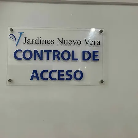 Atico Junto Al Mar,acceso Directo A La Playa,jardines De Nuevo Vera,wifi * Vera